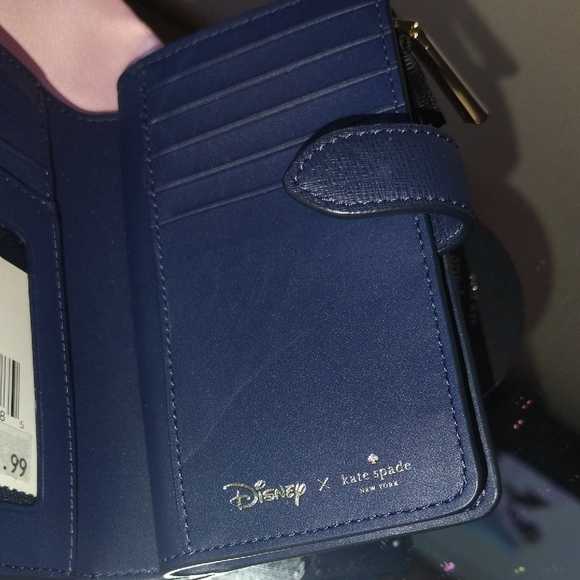 Kate Spade x Disney Blue Wallet - Picture 9 of 13